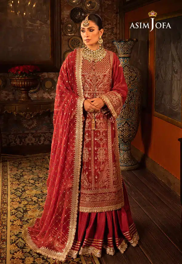 Asim Jofa | Makhmal Wedding Velvet 23 | AJMM-10 - House Of Anaya