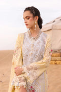 Qalamkar | Chikankari Eid Edit 24 | KM-01 NIAMH - House Of Anaya