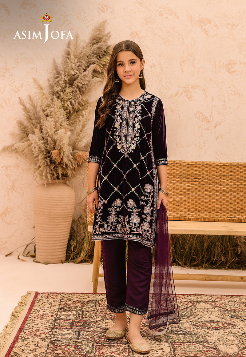 Asim Jofa | Velvet Edit | AJKV-08 - House Of Anaya