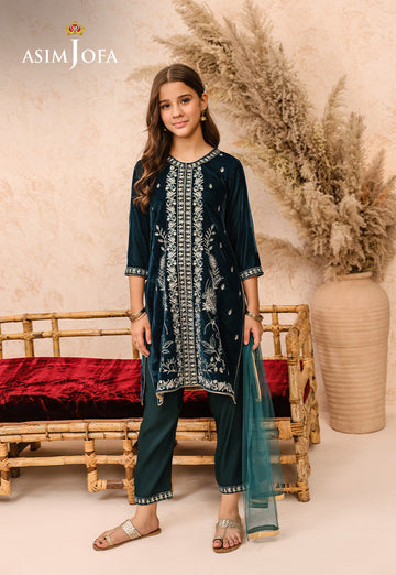 Asim Jofa | Velvet Edit | AJKV-07 - House Of Anaya