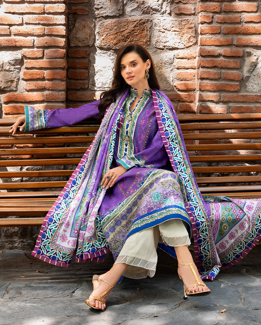 Mushq | Nirvana Printed Silk | Cosmic Spindle