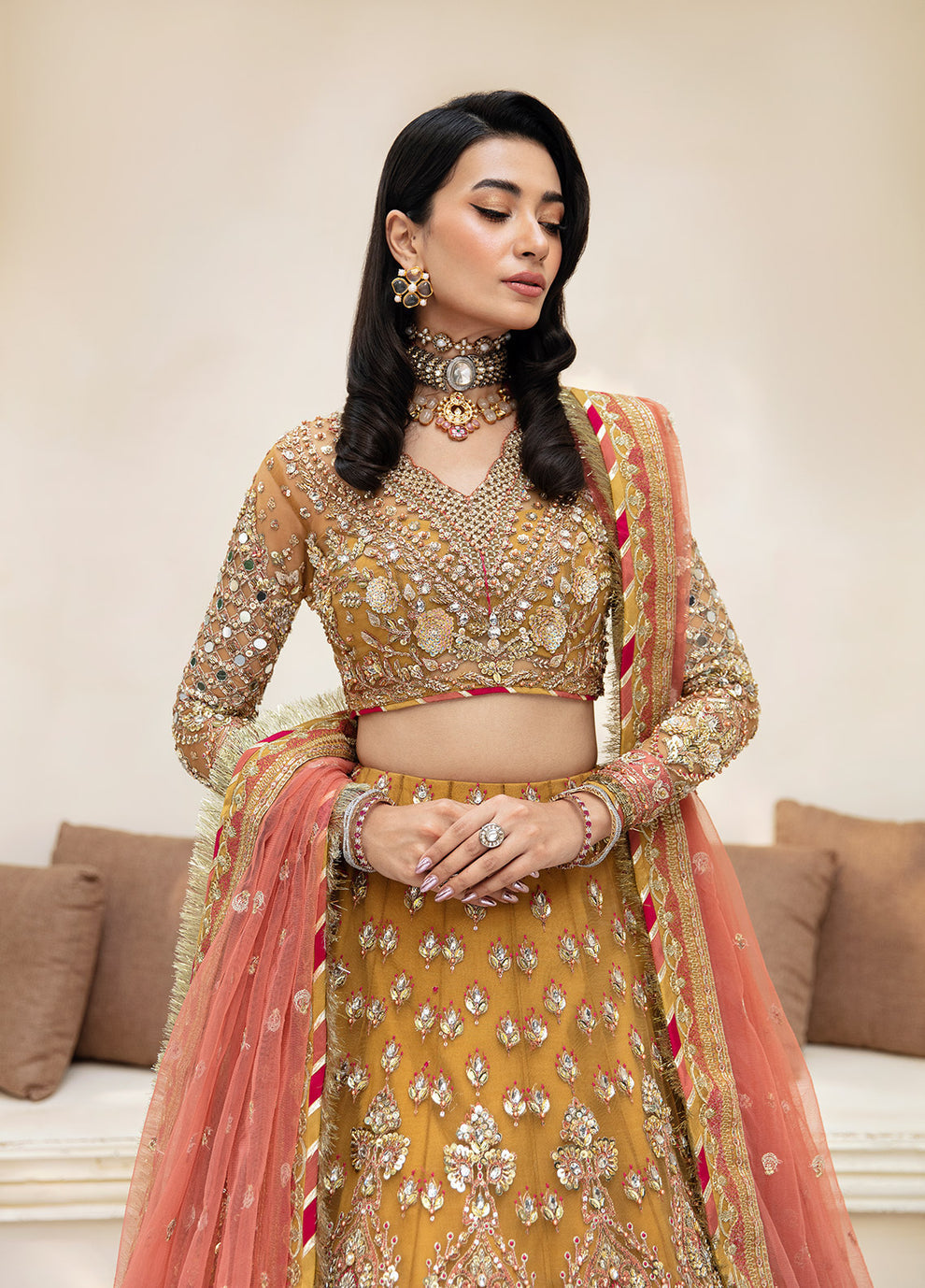 Gulaal | Wedding Formals | Miraas GL-WS-23V1-35 - House Of Anaya