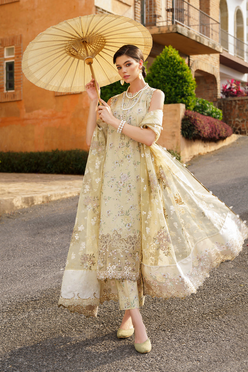 Baroque | Luxury Pret 24 | LAWN UF-584 - House Of Anaya