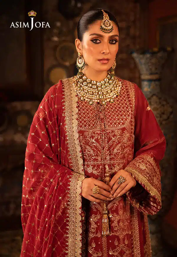 Asim Jofa | Makhmal Wedding Velvet 23 | AJMM-10 - House Of Anaya