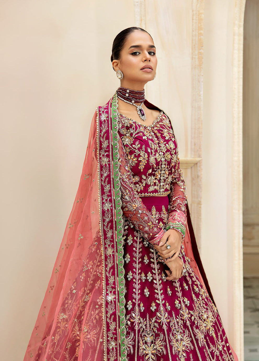 Gulaal | Wedding Formals | Ashmiza GL-WS-23V1-36 - House Of Anaya