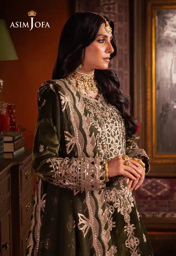 Asim Jofa | Makhmal Wedding Velvet 23 | AJMM-05 - House Of Anaya