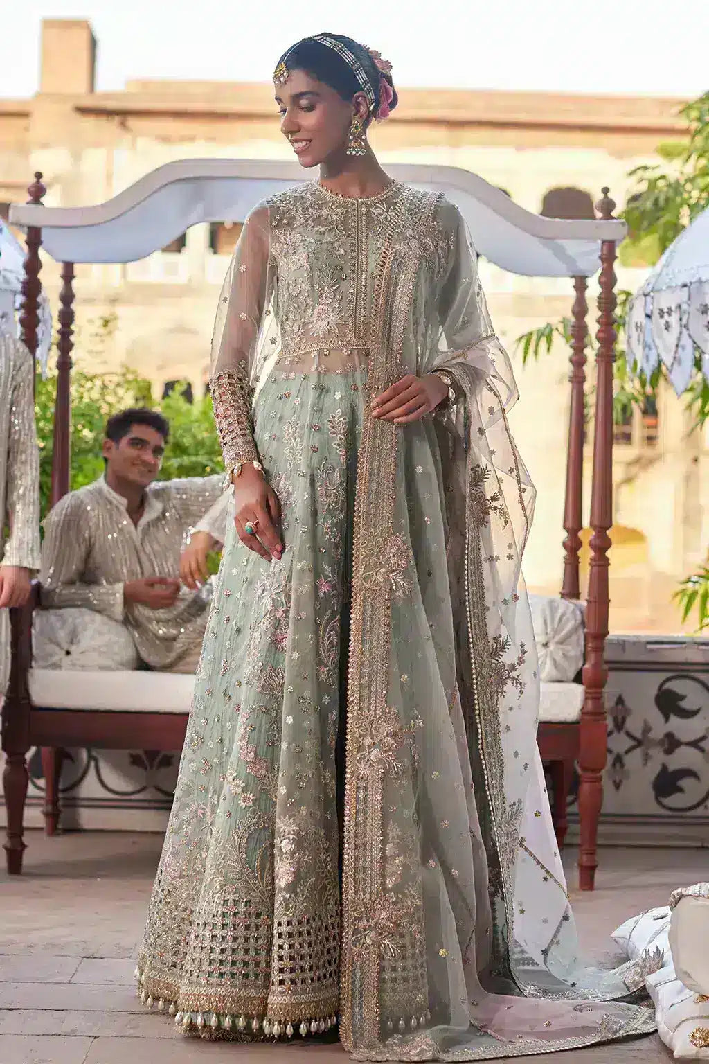 Afrozeh | Dastangoi Wedding Formals | Mehrunisa - House Of Anaya
