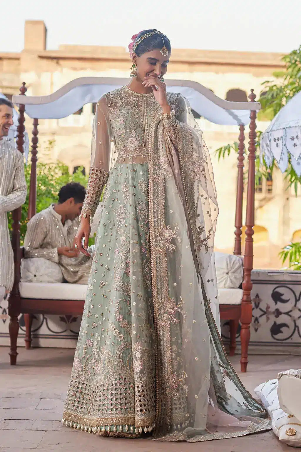 Afrozeh | Dastangoi Wedding Formals | Mehrunisa - House Of Anaya