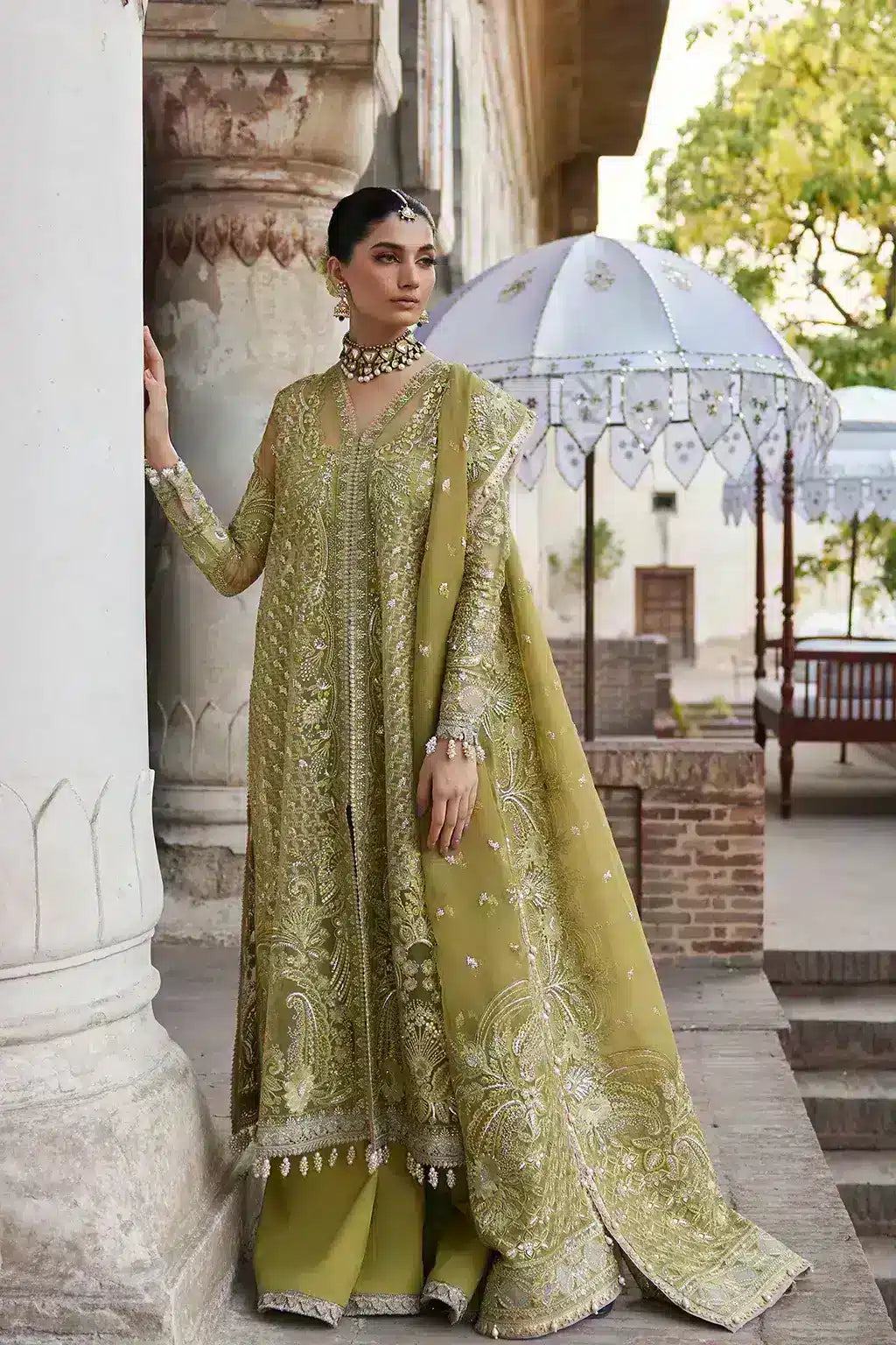 Afrozeh | Dastangoi Wedding Formals | Shehnaz - House Of Anaya