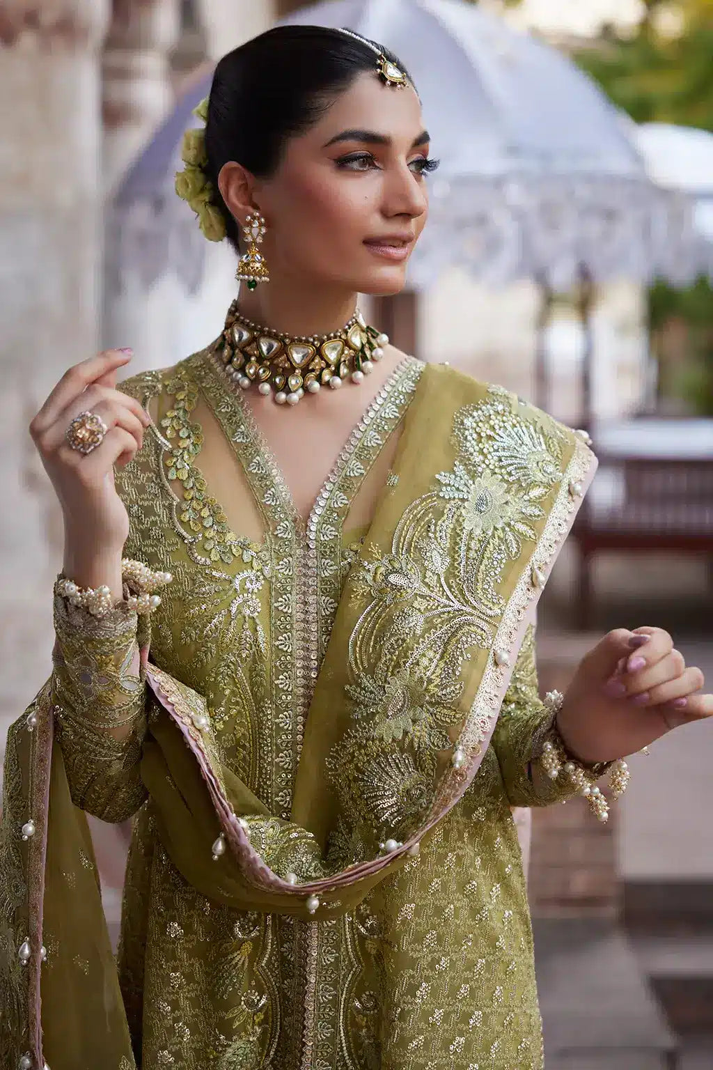Afrozeh | Dastangoi Wedding Formals | Shehnaz - House Of Anaya