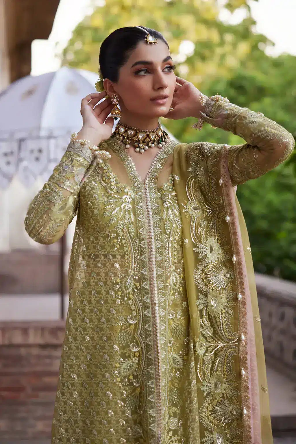 Afrozeh | Dastangoi Wedding Formals | Shehnaz - House Of Anaya