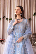 Emaan Adeel | Romansiyyah Luxury Formals 23 | RM-03 BLUE LAGOON - House Of Anaya