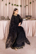 Emaan Adeel | Romansiyyah Luxury Formals 23 | RM-07 Black SWAN - House Of Anaya