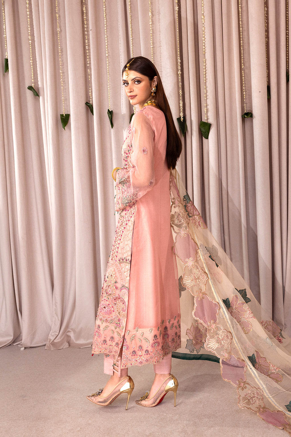 Emaan Adeel Romansiyyah Luxury Formal 3 Piece Suit RM-10 Iris - Riwayat-e-khas