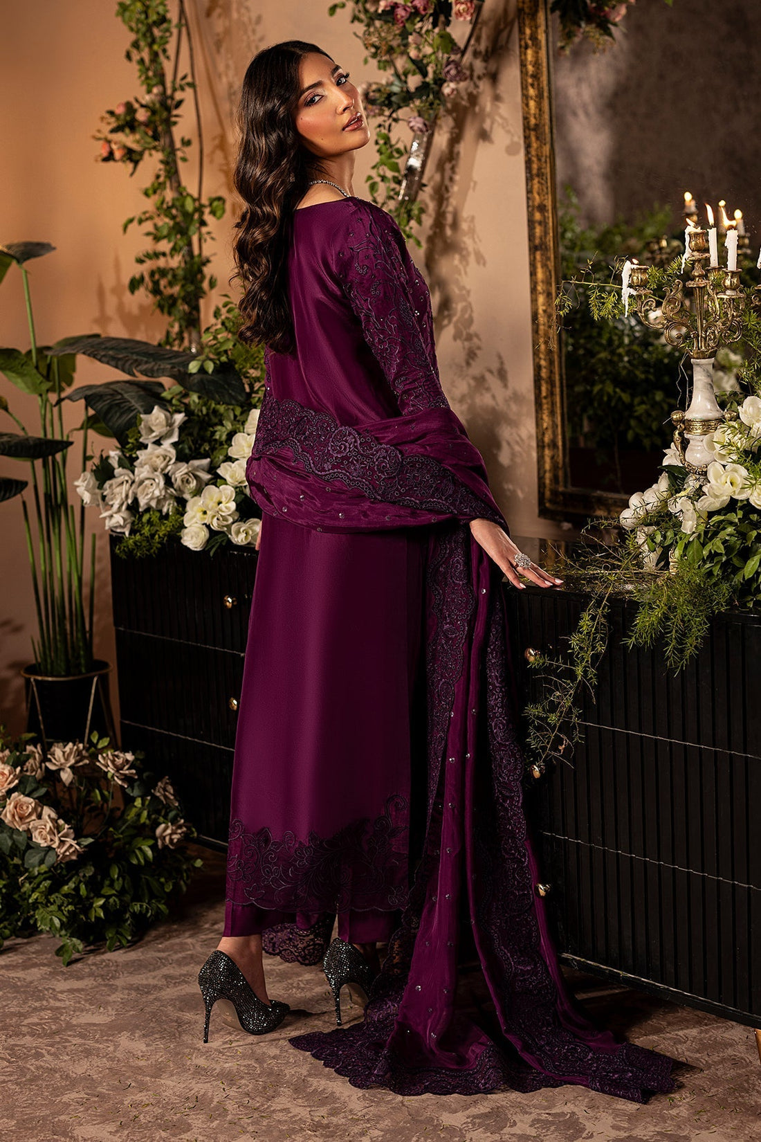 Mina Kashif | Loona Lawn 25 | Jade
