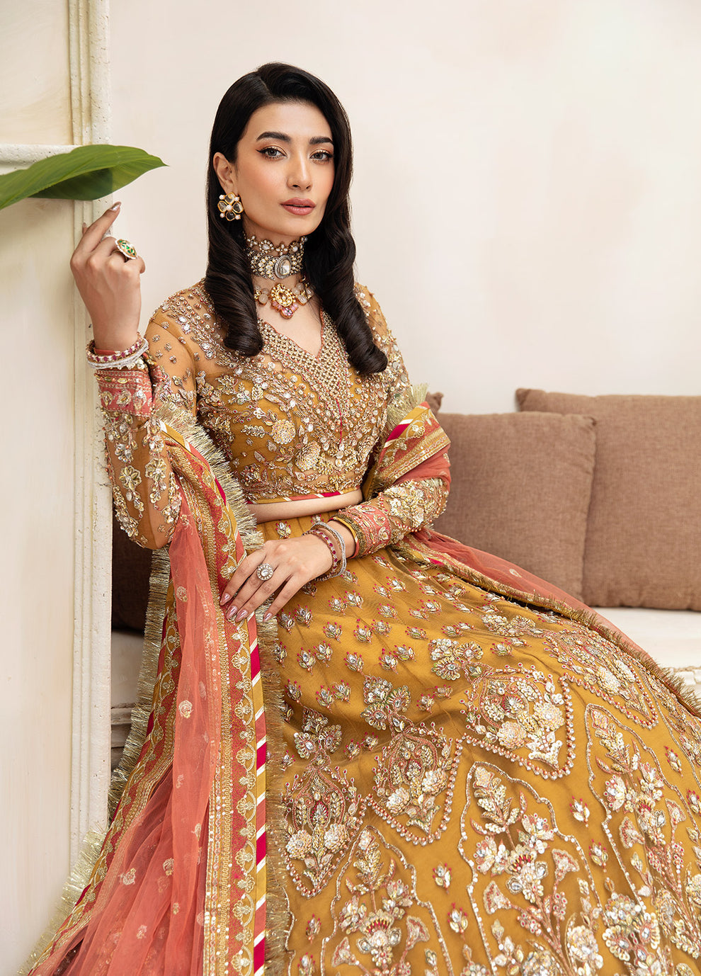 Gulaal | Wedding Formals | Miraas GL-WS-23V1-35 - House Of Anaya
