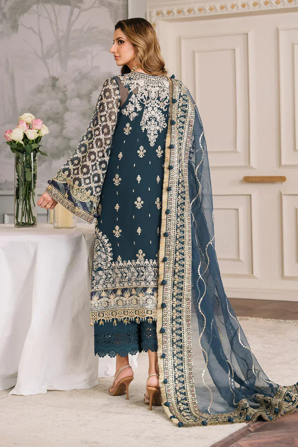Baroque | Chantelle Embroidered Collection | CH12-01 - House Of Anaya