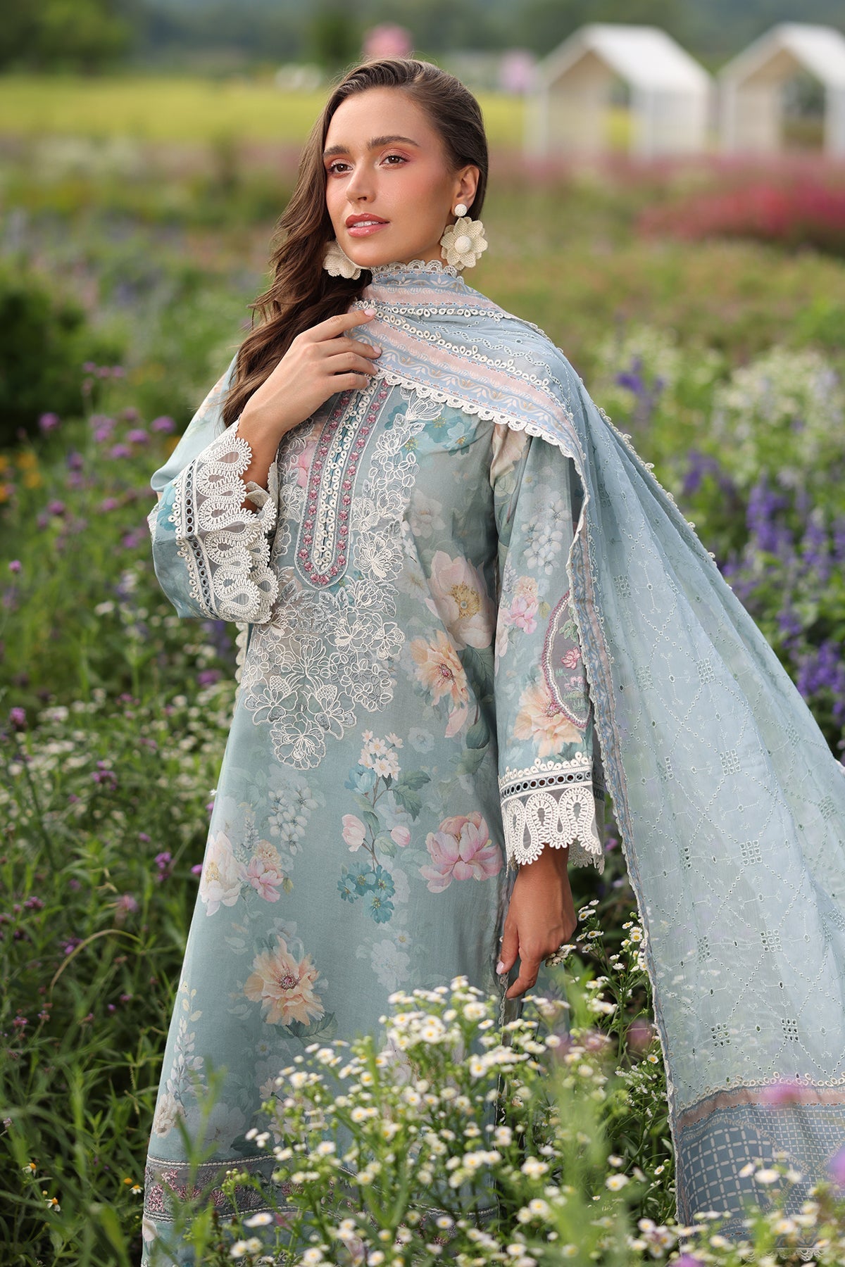 Baroque | Embroidered Lawn | SF-4224