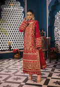 Asim Jofa | Fasana e Ishq Eid Luxury Lawn | AJFI-10 - House Of Anaya