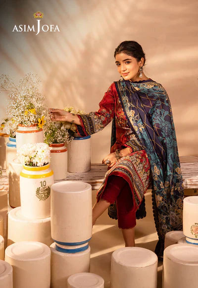 Asim Jofa | Prints Essentials | AJUB-02 - House Of Anaya