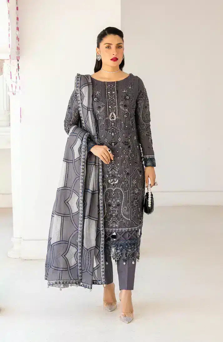 Emaan Adeel | Zimal Luxury Formals 23 | ZM 08 ZEBA - House Of Anaya