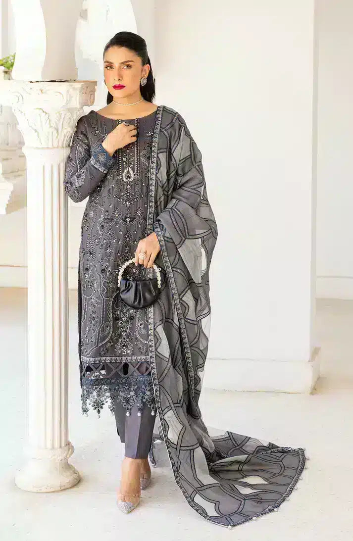 Emaan Adeel | Zimal Luxury Formals 23 | ZM 08 ZEBA - House Of Anaya