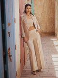 Zainab Chottani | Semi Formals | GOLD SCINTILLANT