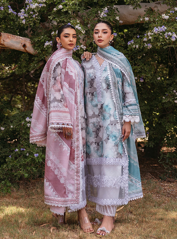 Zainab Chottani | Tahra Lawn 24 | ZINNIA - D 3A - House of Zarish