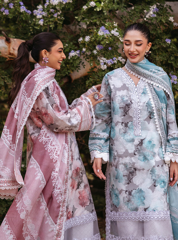 Zainab Chottani | Tahra Lawn 24 | ZINNIA - D 3A - House of Zarish