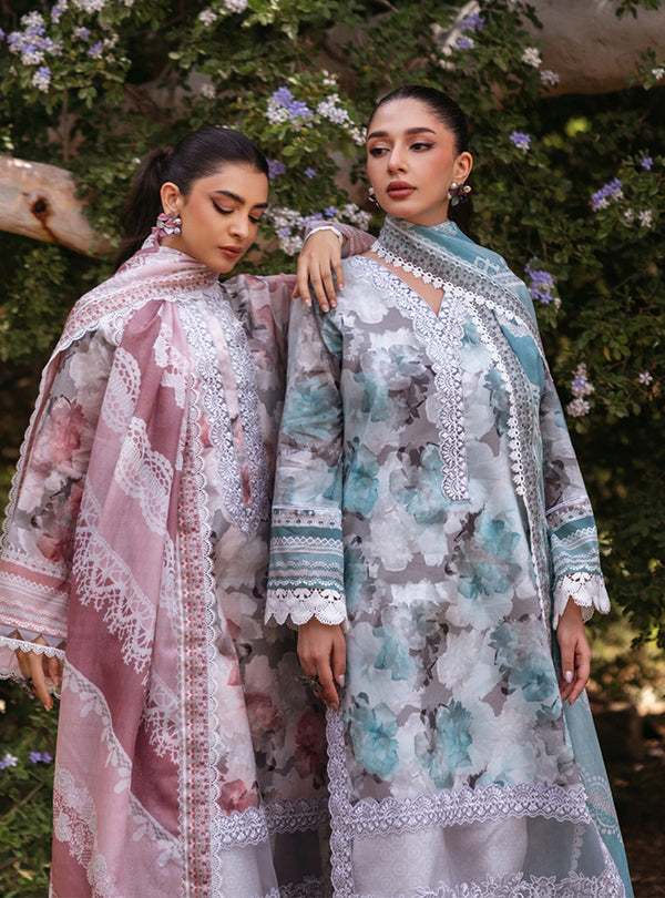Zainab Chottani | Tahra Lawn 24 | ZINNIA - D 3A - House of Zarish
