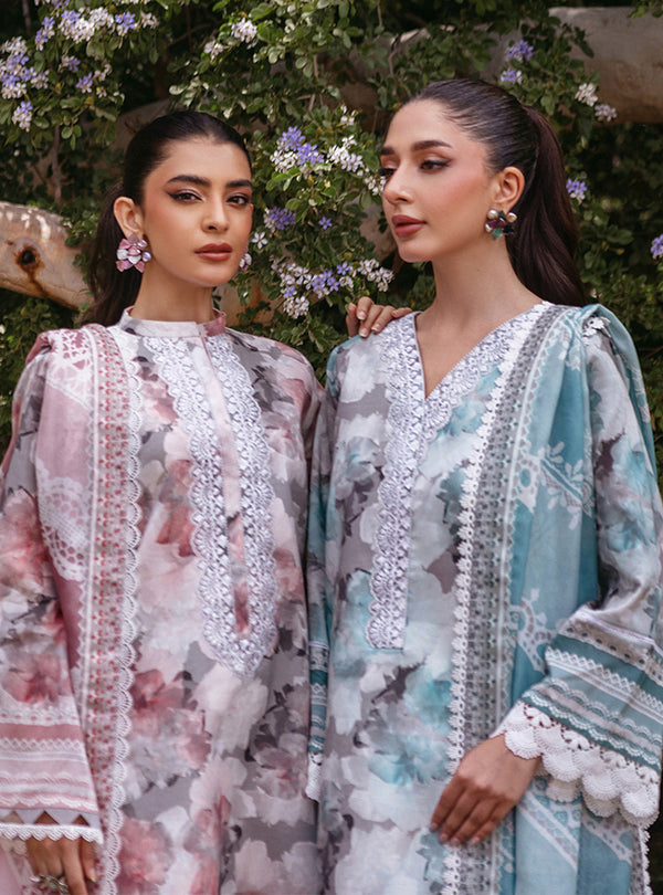 Zainab Chottani | Tahra Lawn 24 | ZINNIA - D 3A - House of Zarish