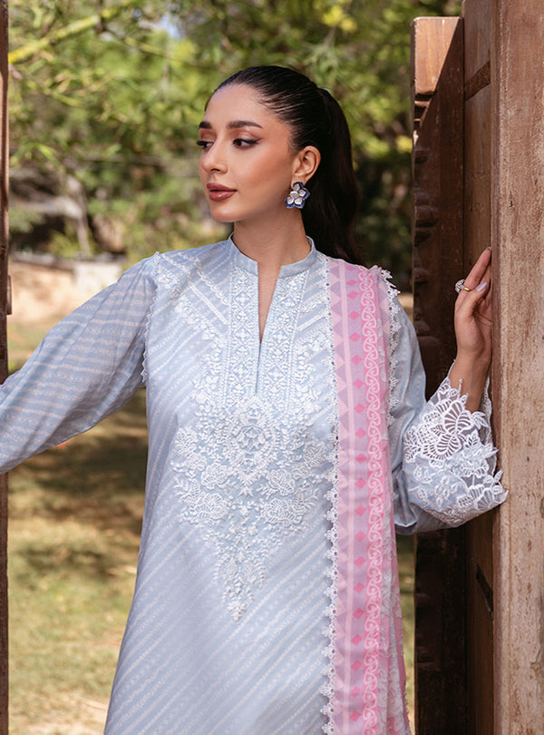 Zainab Chottani | Tahra Lawn 24 | RUHAE - D 9B - House of Zarish