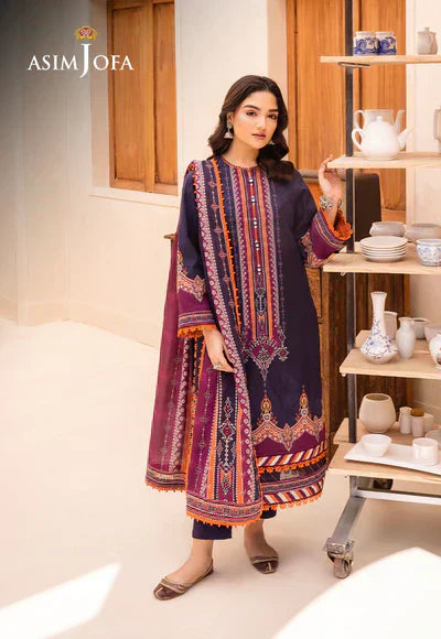 Asim Jofa | Prints Essentials | AJUB-09 - House Of Anaya