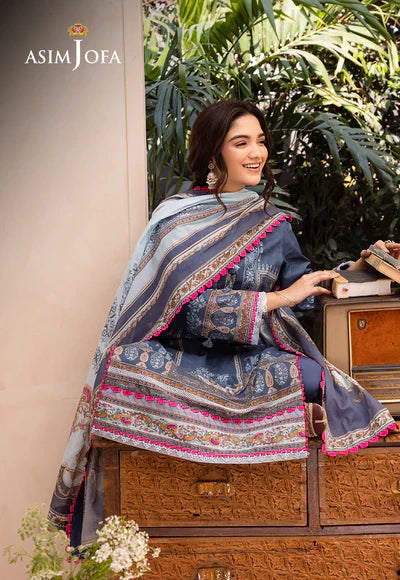 Asim Jofa | Prints Essentials | AJUB-14 - House Of Anaya