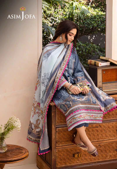 Asim Jofa | Prints Essentials | AJUB-14 - House Of Anaya