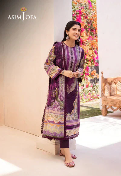 Asim Jofa | Prints Essentials | AJUB-10 - House Of Anaya