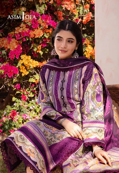 Asim Jofa | Prints Essentials | AJUB-10 - House Of Anaya