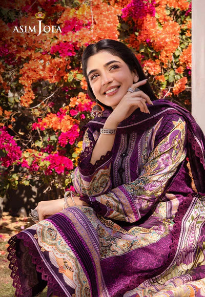 Asim Jofa | Prints Essentials | AJUB-10 - House Of Anaya