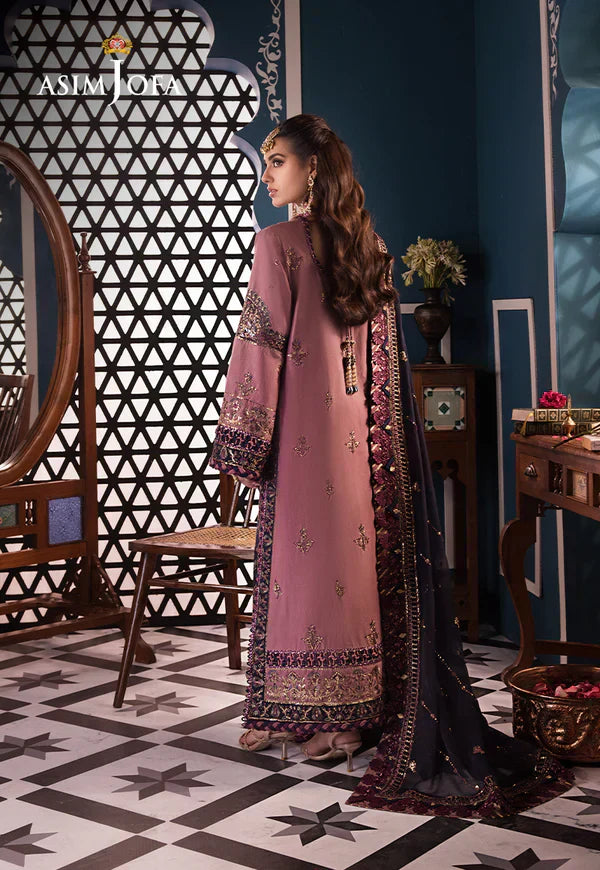 Asim Jofa | Fasana e Ishq Eid Luxury Lawn | AJFI-22 - House Of Anaya