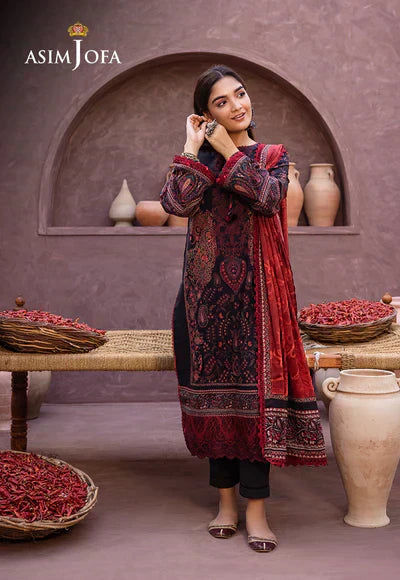 Asim Jofa | Prints Essentials | AJUB-12 - House Of Anaya