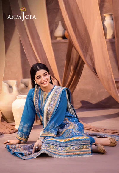 Asim Jofa | Prints Essentials | AJUB-16 - House Of Anaya