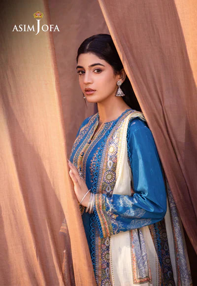 Asim Jofa | Prints Essentials | AJUB-16 - House Of Anaya