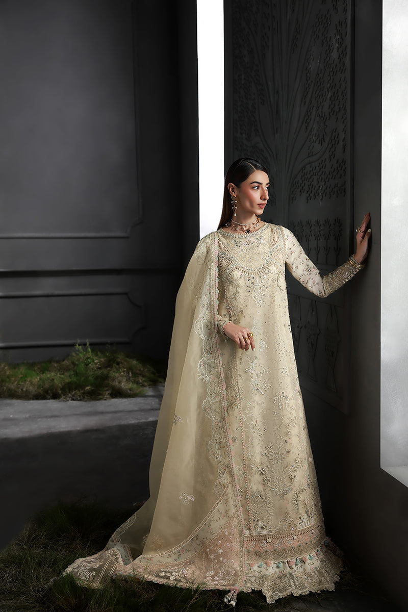 Qalamkar | Elirah Formals 25 | MF-04 IVORY GRACE