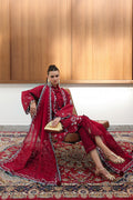 Qalamkar | Chikankari Eid Edit 26 | CM-03 RUBY