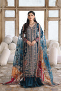 Qalamkar | Shadmaani Formals 25 | RH-02 NEELAM