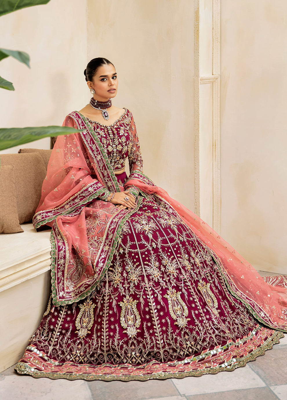 Gulaal | Wedding Formals | Ashmiza GL-WS-23V1-36 - House Of Anaya