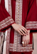 Zarqash | The Winter Luxe Pret | RED WHISPER