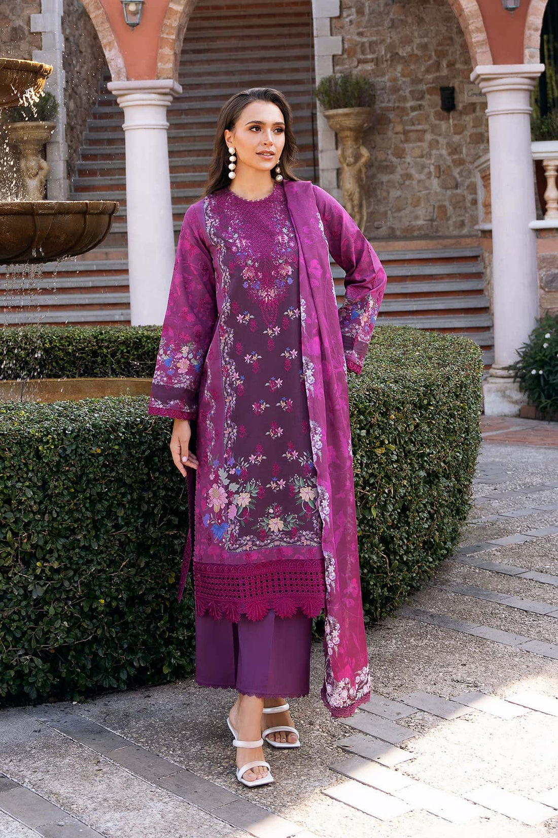 Afrozeh | Damask The Holiday Edit 25 | Eden B - House Of Anaya