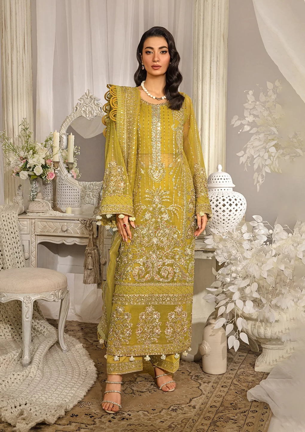 Elaf Premium | Evara Formals 24 | EFE-03 SUNLIT - House Of Anaya