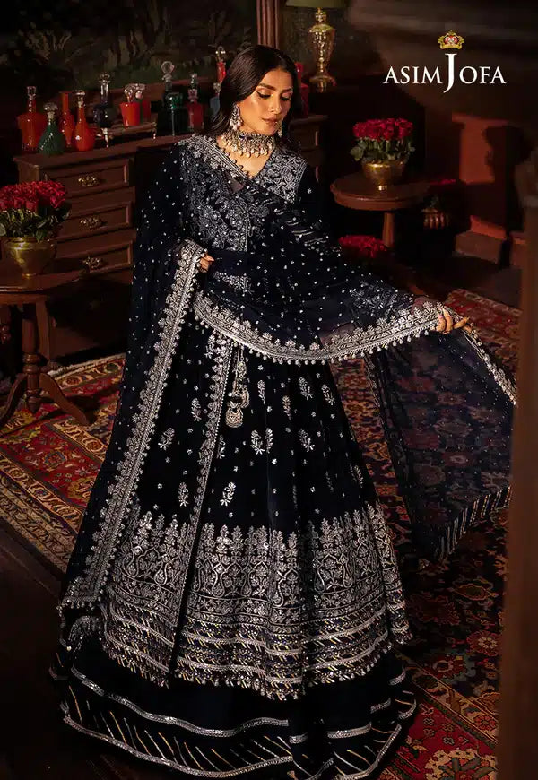 Asim Jofa | Makhmal Wedding Velvet 23 | AJMM-04 - House Of Anaya